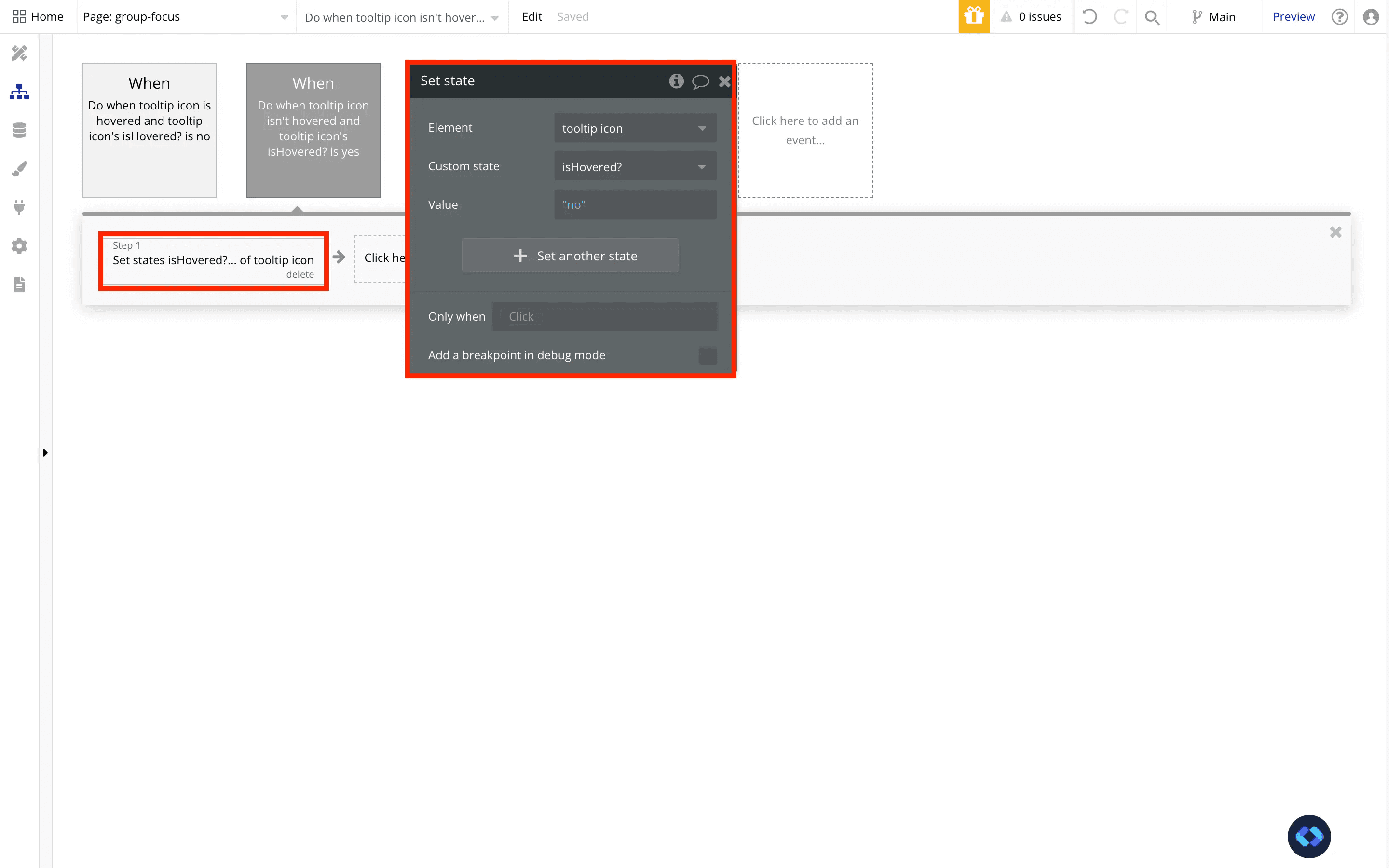 custom tooltip create bubble.io